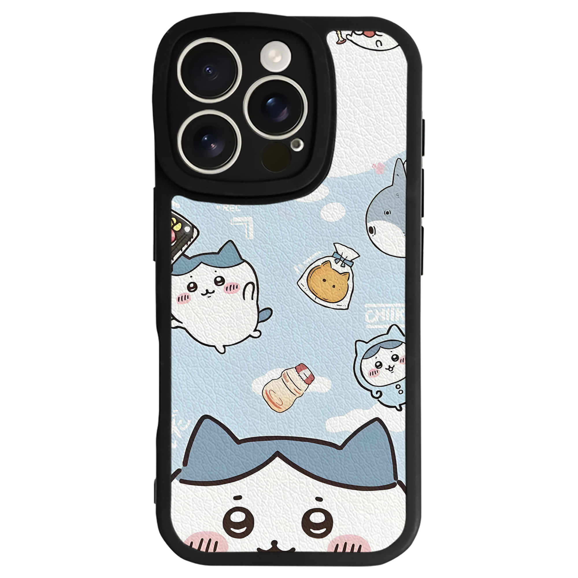 （画像用） ちいかわ Chii-kawa 【iPhone 16シリーズ対応】シリコンスマホケース（レザー調） 材質：シリコン